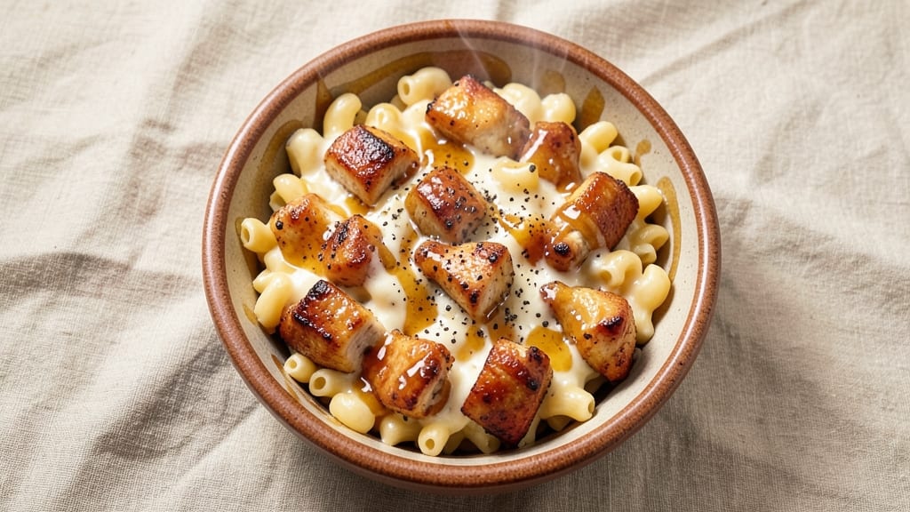 Applebee's Honey Chicken Mac and Cheese Recipe: Foil-Sealed Crispy Crust Meets Sweet-Spiced Chicken