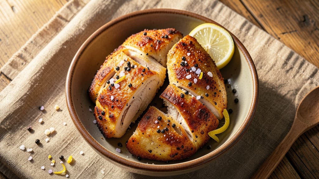 Air Fryer Fried Bone-In Chicken Breast Recipe: Crispy Skin, Juicy Meat, Zero Oil