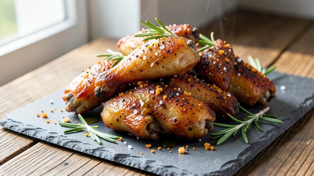Baked Salt and Pepper Chicken Wings Recipe: High-Heat Roast for Shatteringly Crisp Shells