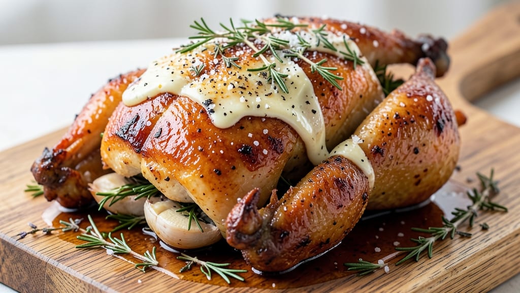 Anne Burrell's Roasted Chicken Recipe: Golden Crisp Skin and Juicy Centers
