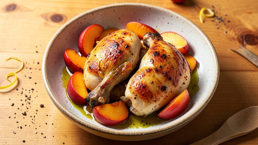 Baked Chicken With Canned Peaches Recipe: Sweet-Savory Balance in One Pan