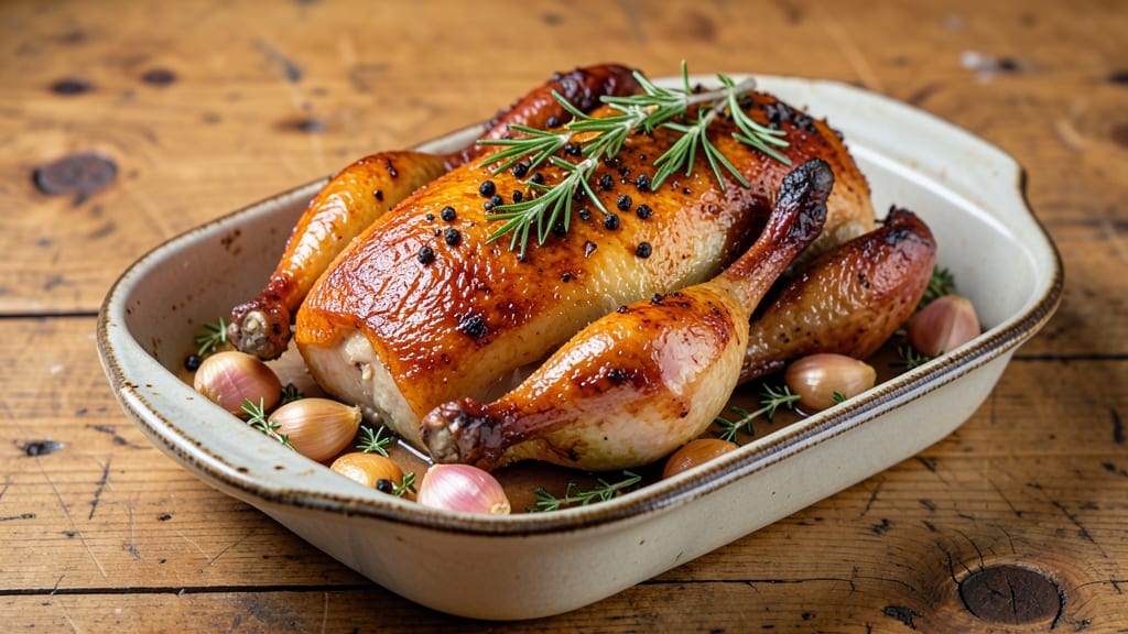 7 Lb Roast Chicken Recipe: High-Heat Crisp Skin and Juicy Centers