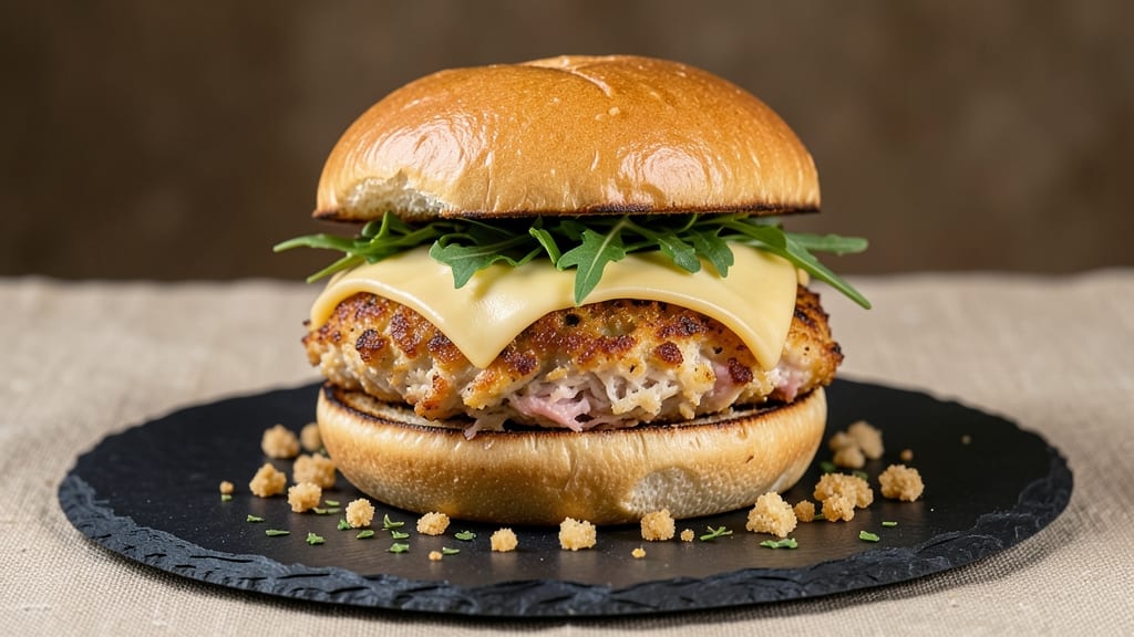 Baked Chicken Burger Recipe: Juicy Patties With Crispy Parmesan Crust