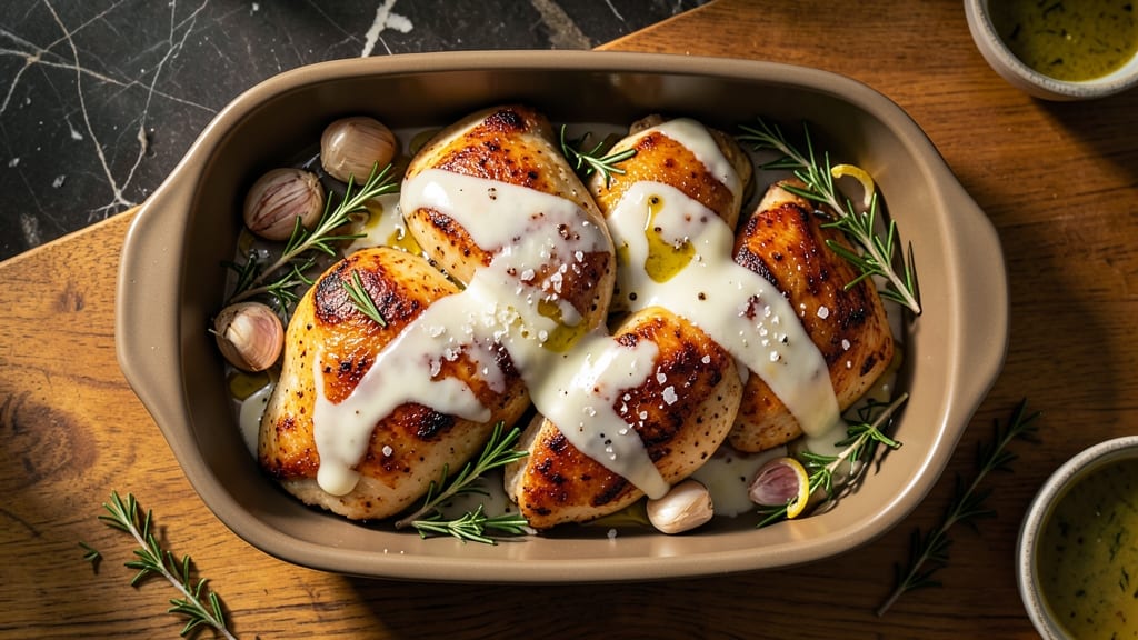 Baked Chicken in White Wine Recipe: Herb-Infused Moisture with Bright Acidic Bite