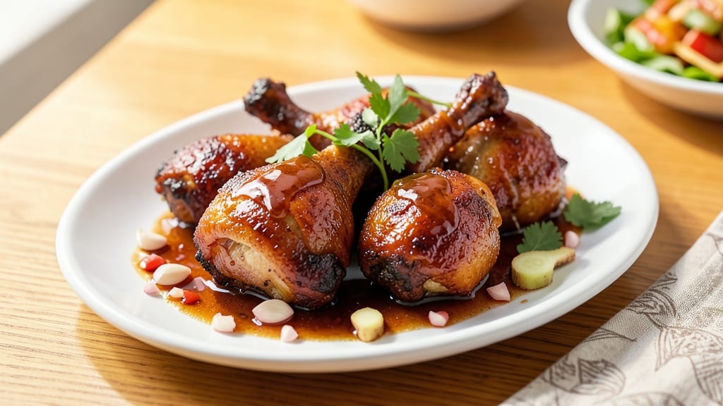 Baked Teriyaki Chicken Legs Recipe: Glazed Crunch Meets Foil-Sealed Juice Lock