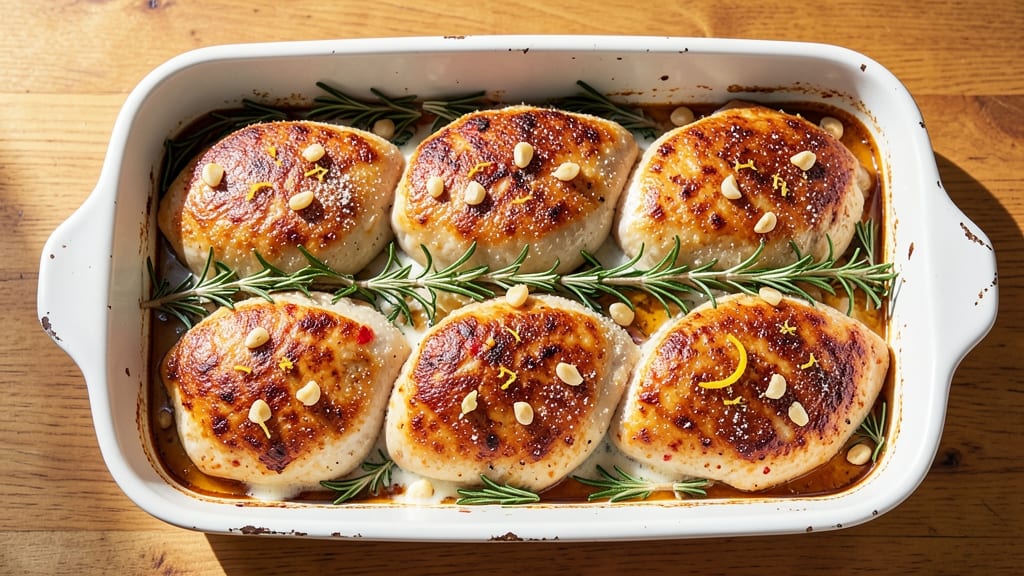 Baked Chicken Chops Recipe: Buttermilk Brine Crisp Skin and Juicy Cores