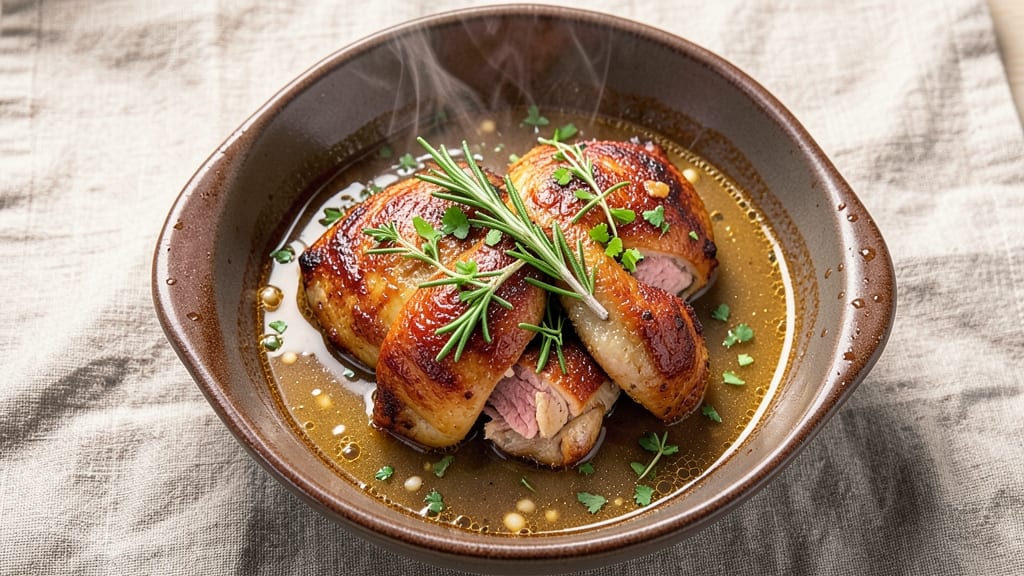 Baked Chicken in Broth Recipe: Herb-Infused Moisture Locked in Foil