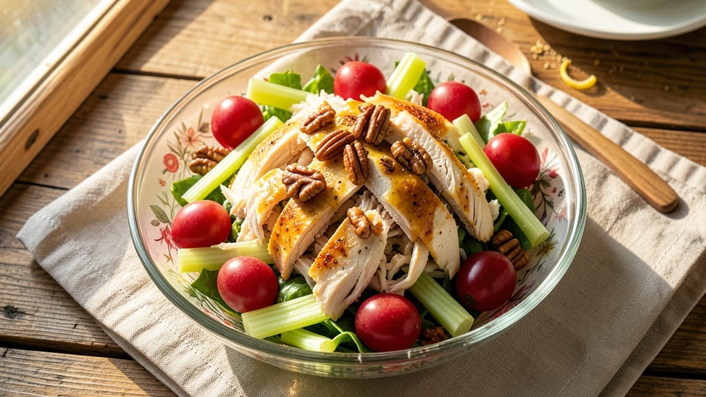 Alpha Delights Chicken Salad Recipe: Crunchy Pecan and Citrus Twist