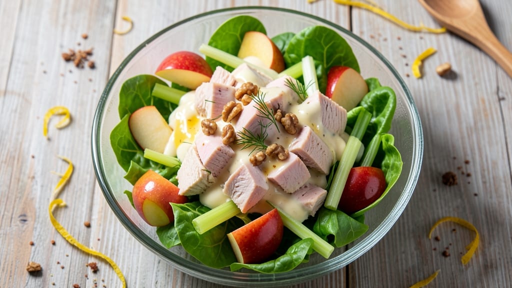 Atlanta Bread Company Chicken Waldorf Salad Recipe: Crunchy Apples, Celery, and Creamy Dressing Fusion