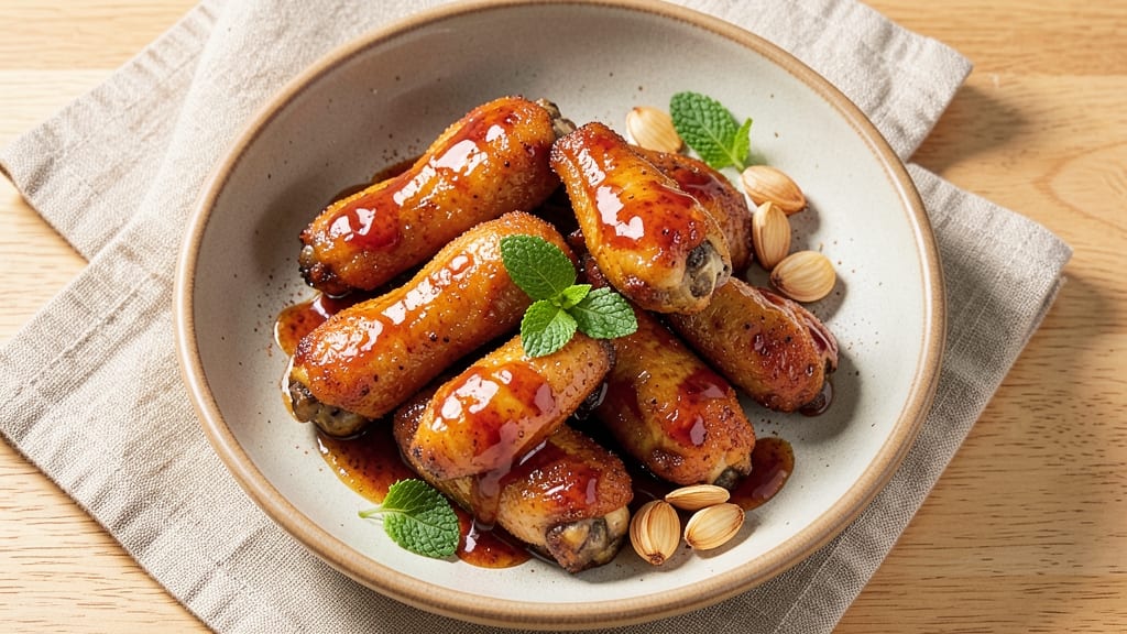 Baked Honey Barbecue Chicken Wings Recipe: Sticky Glaze and Crispy Edges in One Bake
