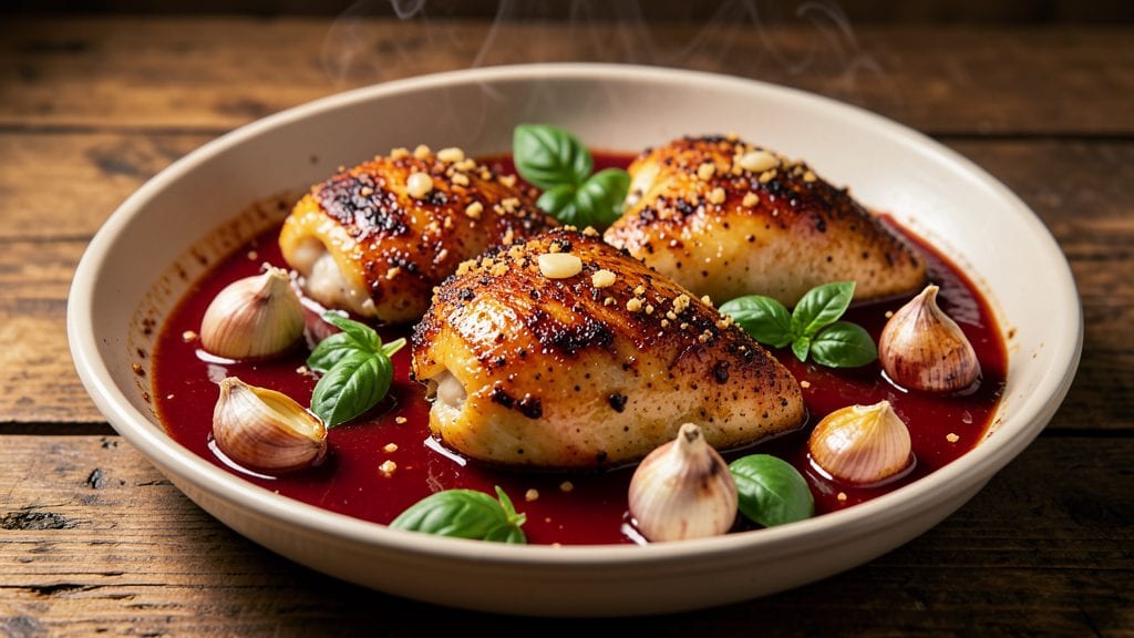 Betty Crocker Chicken Cacciatore Recipe: Tomato-Braised Elegance With Crispy Celery Crown