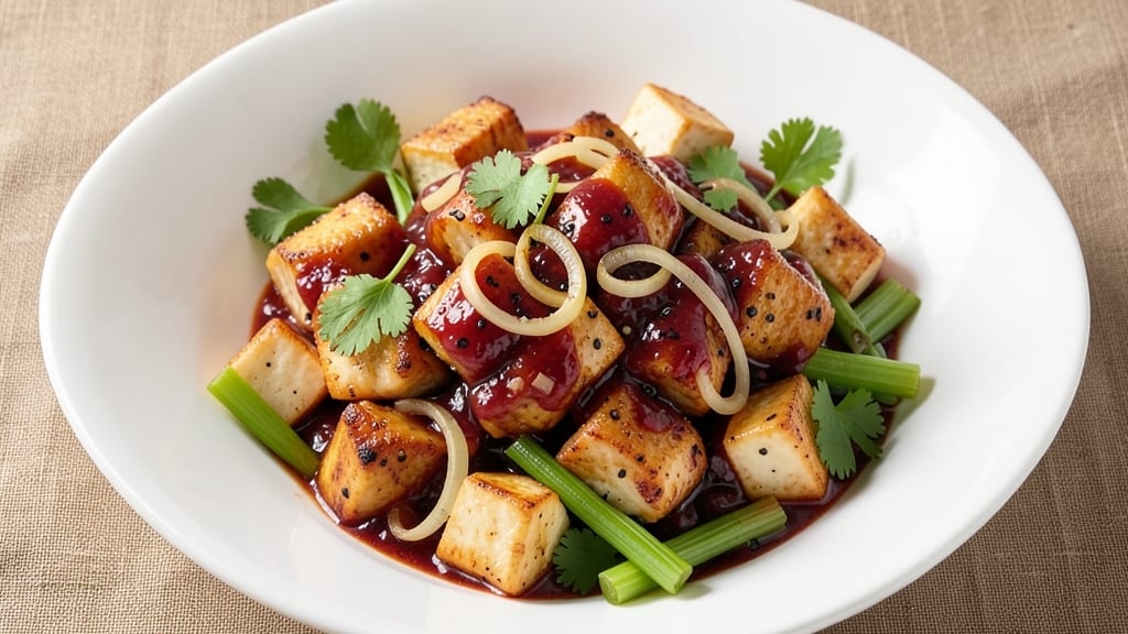Betty Crocker's Sweet and Sour Chicken Recipe: Crispy Celery Crown Over Tangy Honey Bliss