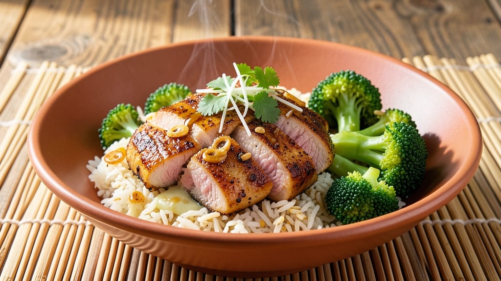 Asian Chicken Broccoli Rice Recipe: Fragrant Coconut-Lemongrass One-Pan Feast