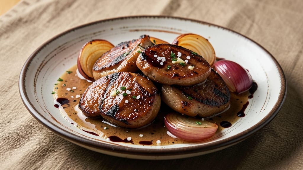 Chicken Liver and Onions With Gravy Recipe: Pan-Sear Richness With Herby Gravy