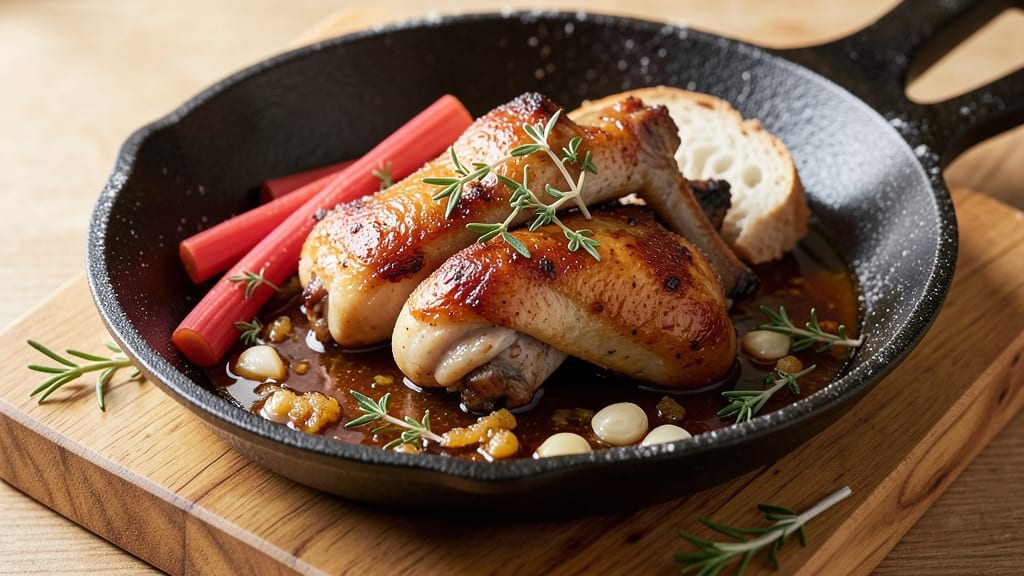 Chicken Necks Recipe: Crispy Celery Crown Over Smoky Garlic Bliss