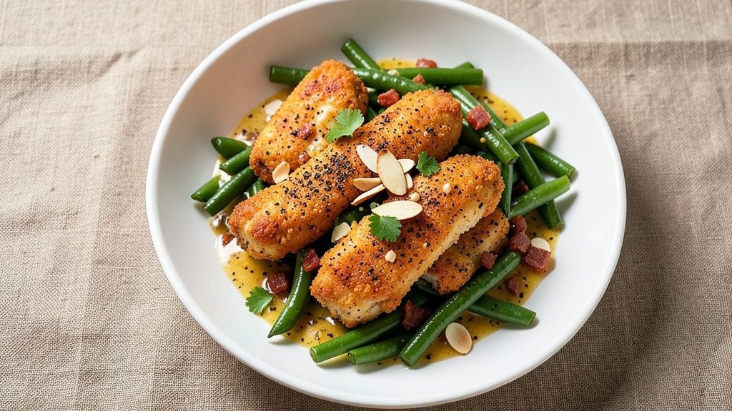 Church's Chicken Green Beans Recipe: Crispy Celery Crown Over Buttery Vanilla Bliss