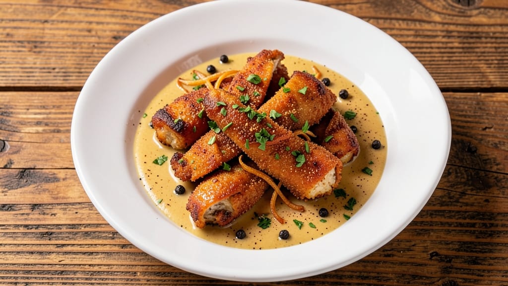 Church's Chicken Recipe: Crispy Celery Crown Over Buttery Ranch Bliss