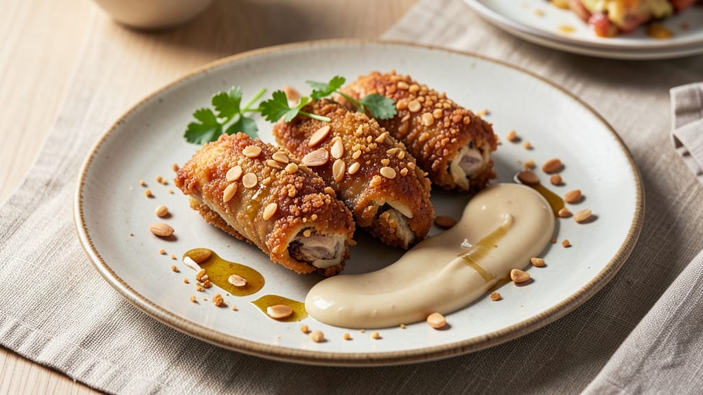 Almond Fried Chicken Gravy Recipe: Nutty Crunch Meets Rich Pan Sauce Magic