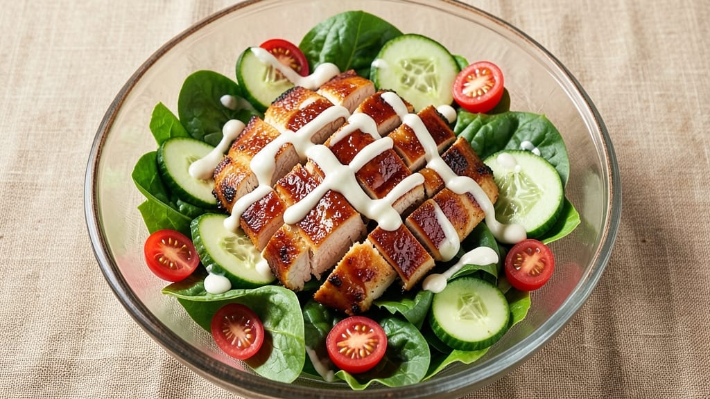 Barbecue Ranch Chicken Salad Recipe: Smoky, Creamy, Crunchy Crowd-Pleaser