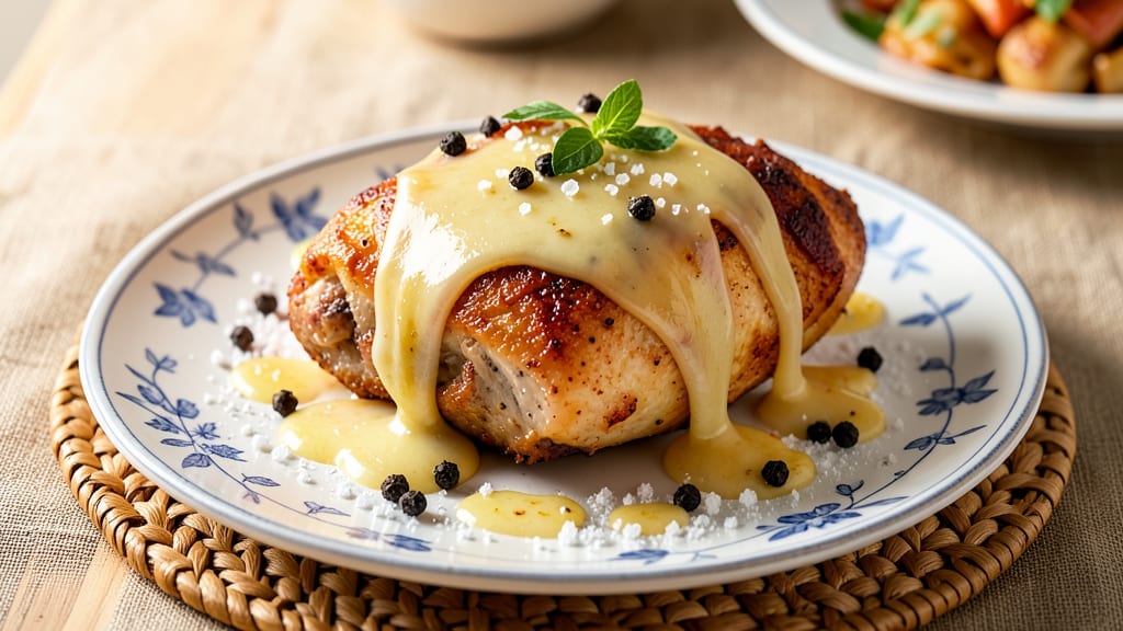Baked Chicken Provolone Recipe: Melted Cheese Crust With Foil-Sealed Tenderness