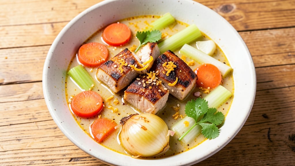 Alkaline Chicken Soup Recipe: Gut-Friendly Broth with Immune-Boosting Turmeric