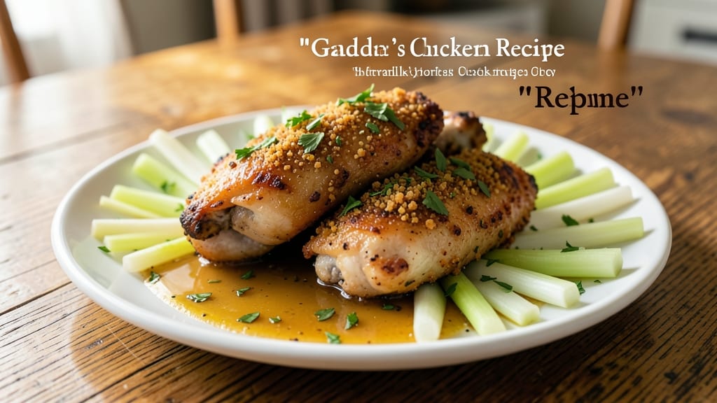 Grandma's Chicken Recipe: Homestyle Crispy Celery Crown Magic