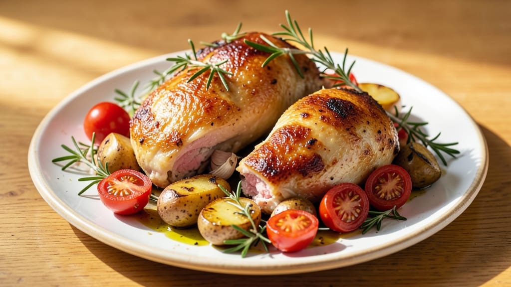 Jamie Oliver's Chicken, Potatoes, and Tomatoes Recipe: Herb-Infused One-Pan Weeknight Dinner