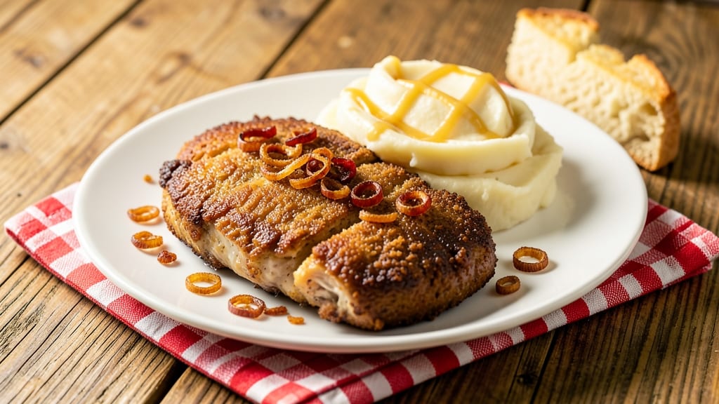 Pioneer Woman Chicken Fried Steak Chicken Recipe: Crispy Celery Crown Over Buttery Onion Bliss